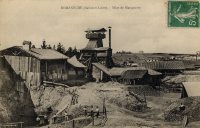 Les Mines, le Puit Mazoyer à la place actuelle du stade