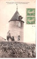 Le Moulin à Vent photo antérieure à 1906 année de réfection des ailes du Moulin